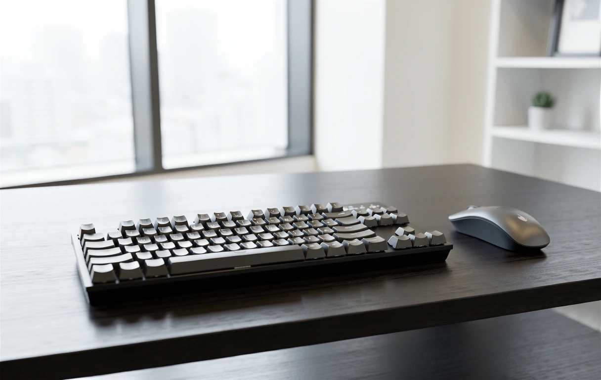 Professional developer workspace